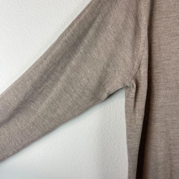 Peter Millar Merino Wool Sweater Mens XXL Beige V Neck Pullover Logo Golf - Picture 10 of 15